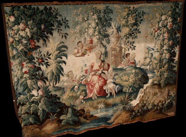 18th Century Tapestry with Figures