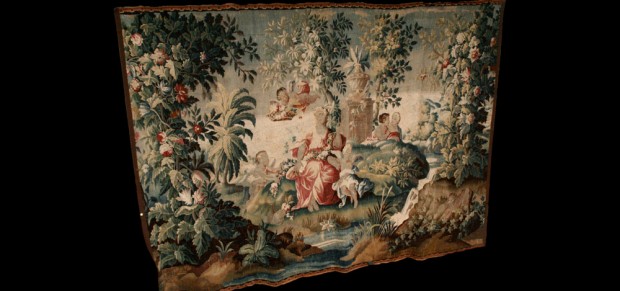 18th Century Tapestry with Figures