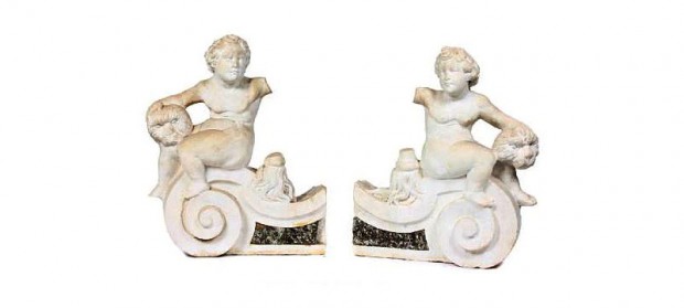 Pair-E.19c-Italian-carved-marble-architectural-elements2