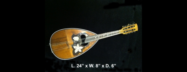 Antique Mother of Pearl and Tortoise Shell Mandolin