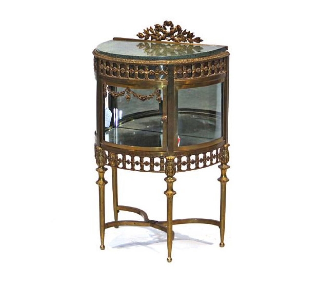 Louis-XVI-style-gilt-metal-mounted-demi-lune-vitrine-cabinet-1