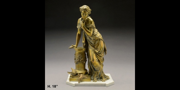 French Gilt Bronze Figure of Venus
