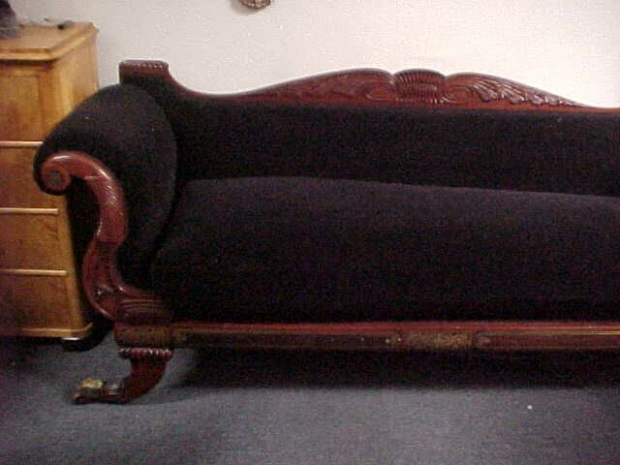 Regency Brass Inlaid Sofa (1)
